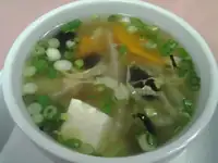Vegetable Tofu Soup