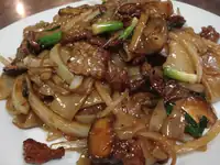 Hong Kong Stir Fried Beef Noodle
