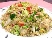 Chopped Broccoli Fried Rice